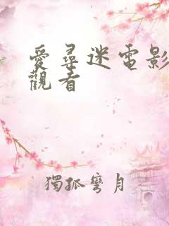 爱寻迷电影在线观看