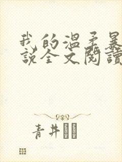 我的温柔暴君小说全文阅读