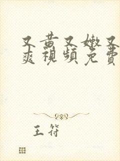 又黄又嫩又猛又爽视频免费