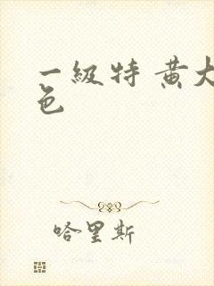 一级特 黄大片色