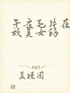 午夜毛片在线播放美女的