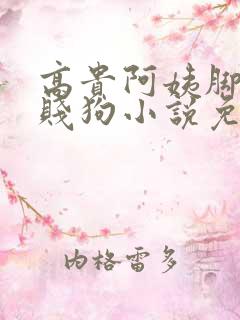 高贵阿姨脚下的贱狗小说免费阅读