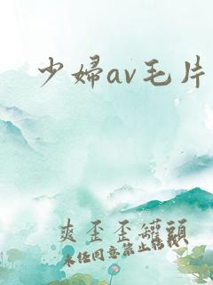 少妇av毛片