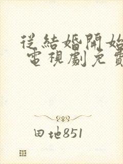 从结婚开始恋爱 电视剧免费观看在线