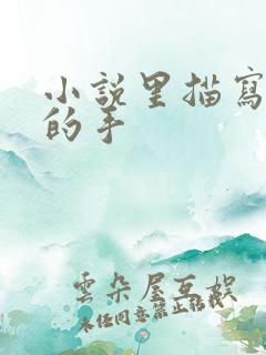 小说里描写女生的手