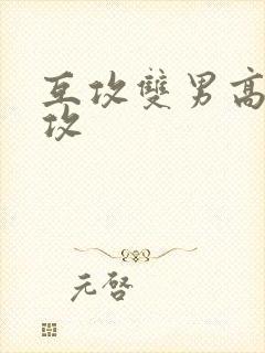 互攻双男高h互攻