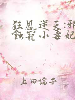 狂凤逆天:邪王蚀宠小毒妃