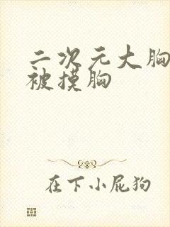 二次元大胸美女被摸胸