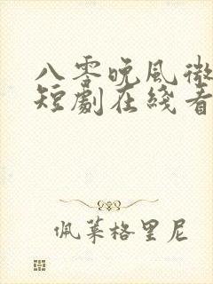 八零晚风微微甜短剧在线看