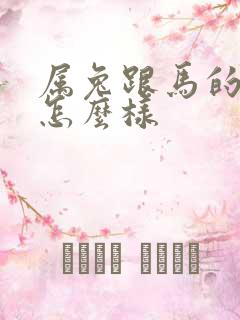 属兔跟马的运气怎么样