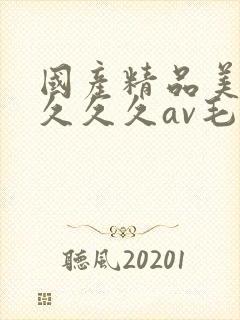 国产精品美女久久久久av毛片