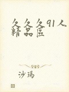 久久久91人妻精品区