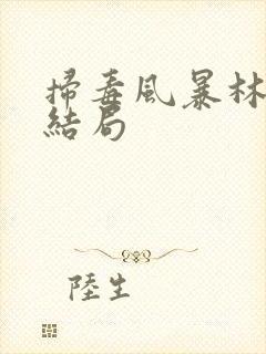 扫毒风暴林强峰结局