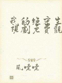 我的绝密生涯电视剧免费观看全集