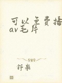 可以免费播放的av毛片