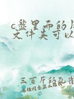 c盘里面的用户文件夹可以删掉吗