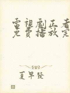 电视剧正者无敌免费播放完整版全集播放