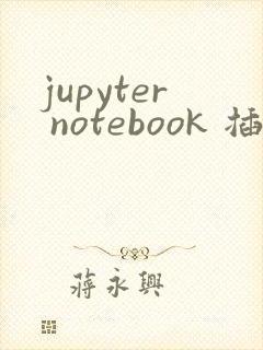 jupyter notebook 插件