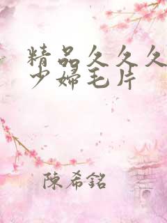 精品久久久九九少妇毛片