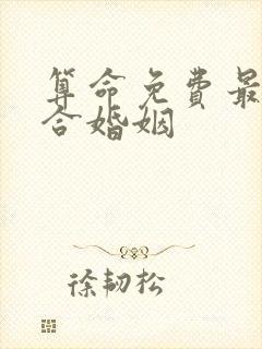 算命免费最准的合婚姻