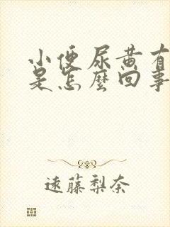 小便尿黄有异味是怎么回事