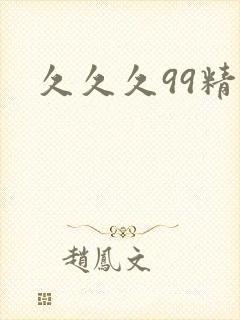久久久99精品