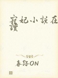 宠妃小说在线阅读