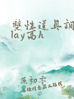 双性道具调教play高h