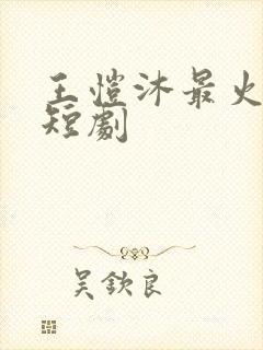 王恺沐最火5部短剧