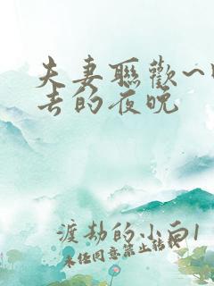 夫妻联欢~回不去的夜晚