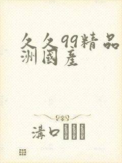久久99精品亚洲国产