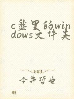 c盘里的windows文件夹里哪些可以删除