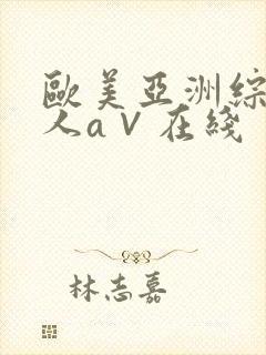 欧美亚洲综合成人a∨在线