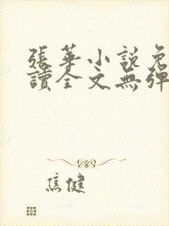 张华小说免费阅读全文无弹窗