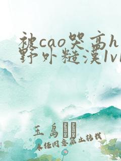 被cao哭高h野外糙汉1v1