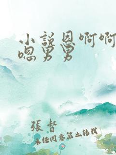 小说恩啊啊哈啊嗯男男