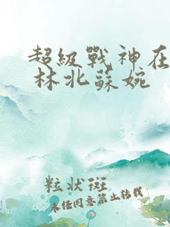 超级战神在都市 林北苏婉