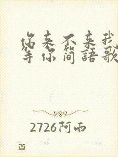 你来不来我都在等你简语歌词