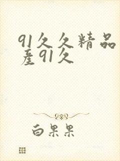 91久久精品国产91久