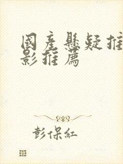 国产悬疑推理电影推荐