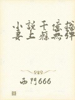 小说千亿总裁宠妻上瘾无弹窗