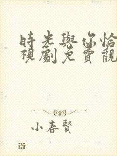 时光与你恰好电视剧免费观看网站