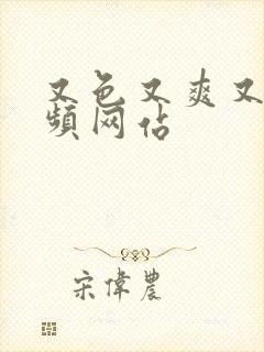 又色又爽又黄视频网站