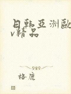 日韩亚洲欧美av精品