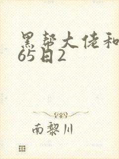 黑帮大佬和我365日2