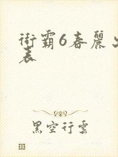 街霸6春丽出招表