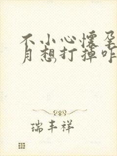 不小心怀孕一个月想打掉咋办啊