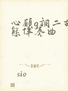 心愿g调二胡动态伴奏曲