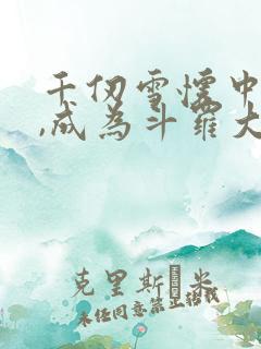 千仞雪怀中签到,成为斗罗大反派txt