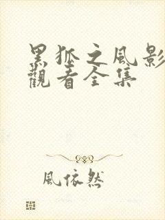 黑狐之风影免费观看全集